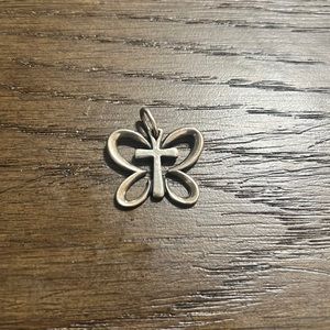 Retired james Avery renewal of life butterfly pendant